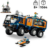 LEGO City Grande camion artico con laboratorio, Giochi di costruzione Set da costruzione, 8 anno/i, Plastica, 1064 pz, 1,92 kg