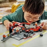 LEGO City Pitstop e meccanici con monoposto Ferrari F1®, Giochi di costruzione Set da costruzione, 6 anno/i, Plastica, 322 pz, 600 g