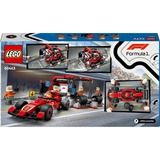 LEGO City Pitstop e meccanici con monoposto Ferrari F1®, Giochi di costruzione Set da costruzione, 6 anno/i, Plastica, 322 pz, 600 g