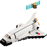 LEGO Creator 31134 Space Shuttle, Set 3 in1 con Astronauta e Astronave Giocattolo, Giochi per Bambini 6+ Idea Regalo Creativa, Giochi di costruzione Set 3 in1 con Astronauta e Astronave Giocattolo, Giochi per Bambini 6+ Idea Regalo Creativa, Set da costruzione, 6 anno/i, Plastica, 144 pz, 209 g
