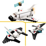 LEGO Creator 31134 Space Shuttle, Set 3 in1 con Astronauta e Astronave Giocattolo, Giochi per Bambini 6+ Idea Regalo Creativa, Giochi di costruzione Set 3 in1 con Astronauta e Astronave Giocattolo, Giochi per Bambini 6+ Idea Regalo Creativa, Set da costruzione, 6 anno/i, Plastica, 144 pz, 209 g