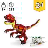 LEGO Creator 3 in 1 Dinosauro Selvaggio, Giochi di costruzione 