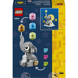 LEGO Elefante bebé fluttuante, Giochi di costruzione Kit di Modellismo per Adulti, Figura di Animale e Accessori, Regalo Neogenitori, Set da costruzione, 18 anno/i, Plastica, 402 pz, 488 g