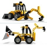 LEGO Technic Scavatrice a Cucchiaia Rovescia, Giochi per Bambini 7+, Veicolo con Escavatore Posteriore, Pala e Stabilizzatori, Giochi di costruzione Giochi per Bambini 7+, Veicolo con Escavatore Posteriore, Pala e Stabilizzatori, Set da costruzione, 7 anno/i, Plastica, 104 pz, 168 g