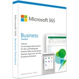 Microsoft 365 Business Standard 1 licenza/e Abbonamento Tedesca 1 anno/i, Software 1 licenza/e, 1 anno/i, Abbonamento