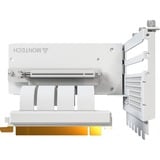Montech Kit di montaggio verticale per GPU, cavo di estensione PCIe 4.0 bianco