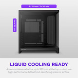NZXT CC-H62FB-01, Chassis Tower Nero