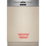 Neff S145ECS15E lavastoviglie A scomparsa parziale 14 coperti acciaio inox satinato, A scomparsa parziale, Dimensione massima (60 cm), Acciaio spazzolato, Acciaio inox, Pulsanti, 1,75 m, 1,65 m