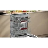 Neff S145ECS15E lavastoviglie A scomparsa parziale 14 coperti acciaio inox satinato, A scomparsa parziale, Dimensione massima (60 cm), Acciaio spazzolato, Acciaio inox, Pulsanti, 1,75 m, 1,65 m