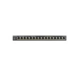 Netgear GS316PP Non gestito Gigabit Ethernet (10/100/1000) Supporto Power over Ethernet (PoE) Nero, Interruttore Non gestito, Gigabit Ethernet (10/100/1000), Full duplex, Supporto Power over Ethernet (PoE), Montabile a parete
