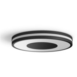 Philips Hue Plafoniera Being, Luce LED Nero, Philips Hue White ambiance Plafoniera Being, Lampada a soffitto intelligente, Bluetooth, Nero, LED, Metallo, Lampadina/e non sostituibile/i