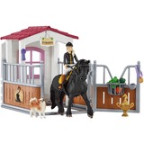 Schleich HORSE CLUB Horse Box with Tori & Princess, Gioco figura 5 anno/i, Multicolore
