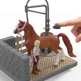 Schleich Horse Club Area di lavaggio cavalli di Sofia, Gioco figura 
