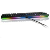 Sharkoon SKILLER SGK60 tastiera USB QWERTY Italiano Nero Nero, Full-size (100%), USB, Interruttore a chiave meccanica, QWERTY, LED RGB, Nero