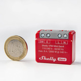 Shelly 1 PM Mini Gen4, Relè rosso