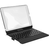 Targus THZ857DE tastiera per dispositivo mobile Nero Bluetooth QWERTY Tedesco Nero, QWERTY, Tedesco, Apple, iPad (8th and 7th gen.) 10.2-inch, iPad Air 10.5-inch, iPad Pro 10.5-inch, Nero, 26,7 cm (10.5")