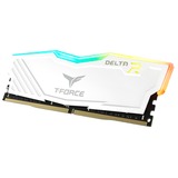 Team Group T-FORCE DELTA RGB TF4D432G3200HC16FDC01 memoria 32 GB 2 x 16 GB DDR4 3200 MHz bianco, 32 GB, 2 x 16 GB, DDR4, 3200 MHz, 288-pin DIMM
