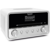 TechniSat DIGITRADIO 586, Radio Internet bianco/Argento