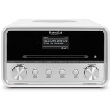 TechniSat DIGITRADIO 586, Radio Internet bianco/Argento