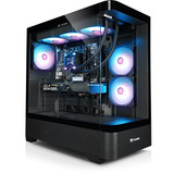 Thermaltake PC-000097-DE, PC Gaming Nero/trasparente