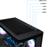 Thermaltake PC-000097-DE, PC Gaming Nero/trasparente