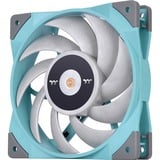 Thermaltake Toughfan 12 Turquoise High Static Pressure Radiator Fan Universale Ventilatore 12 cm Blu 1 pz turchese, Ventilatore, 12 cm, 500 Giri/min, 2000 Giri/min, 58,35 pdc/min, Blu