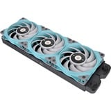Thermaltake Toughfan 12 Turquoise High Static Pressure Radiator Fan Universale Ventilatore 12 cm Blu 1 pz turchese, Ventilatore, 12 cm, 500 Giri/min, 2000 Giri/min, 58,35 pdc/min, Blu