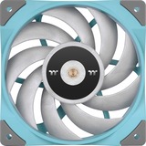 Thermaltake Toughfan 12 Turquoise High Static Pressure Radiator Fan Universale Ventilatore 12 cm Blu 1 pz, Ventola turchese, Ventilatore, 12 cm, 500 Giri/min, 2000 Giri/min, 58,35 pdc/min, Blu