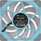 Thermaltake Toughfan 12 Turquoise High Static Pressure Radiator Fan Universale Ventilatore 12 cm Blu 1 pz, Ventola turchese, Ventilatore, 12 cm, 500 Giri/min, 2000 Giri/min, 58,35 pdc/min, Blu