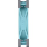 Thermaltake Toughfan 12 Turquoise High Static Pressure Radiator Fan Universale Ventilatore 12 cm Blu 1 pz, Ventola turchese, Ventilatore, 12 cm, 500 Giri/min, 2000 Giri/min, 58,35 pdc/min, Blu