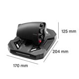 Thrustmaster Sol-R 6 Throttle, Valvola a farfalla Nero