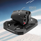Thrustmaster Sol-R 6 Throttle, Valvola a farfalla Nero
