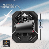 Thrustmaster Sol-R 6 Throttle, Valvola a farfalla Nero
