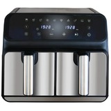 Unold 58685, Friggitrice ad aria calda Nero/in acciaio inox