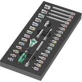 Wera Inserto in schiuma 8000 A Zyklop cricchetto 1/4" set 1, 37 pezzi, Set di strumenti Nero/grigio