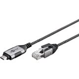 goobay 74403, Adattatore Nero/grigio