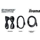 iiyama G-Master GB2471HS-B1 Red Eagle, Monitor di gioco Nero (opaco)