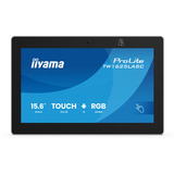 iiyama TW1625LASC-B3PNR espositore per sale riunioni 39,6 cm (15.6") 1920 x 1080 Pixel LED Wi-Fi 6 (802.11ax), Wi-Fi 5 (802.11ac), Wi-Fi 4 (802.11n), 802.11g, 802.11a, 802.11b Nero Bluetooth, Public Display Nero (opaco), 39,6 cm (15.6"), 1920 x 1080 Pixel, LED, 0,1792 x 0,1792 mm, 20 ms, 390 cd/m²