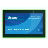 iiyama TW1625LASC-B3PNR espositore per sale riunioni 39,6 cm (15.6") 1920 x 1080 Pixel LED Wi-Fi 6 (802.11ax), Wi-Fi 5 (802.11ac), Wi-Fi 4 (802.11n), 802.11g, 802.11a, 802.11b Nero Bluetooth, Public Display Nero (opaco), 39,6 cm (15.6"), 1920 x 1080 Pixel, LED, 0,1792 x 0,1792 mm, 20 ms, 390 cd/m²