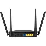 ASUS RT-AX53U router wireless Gigabit Ethernet Dual-band (2.4 GHz/5 GHz) 4G Nero Nero, Wi-Fi 6 (802.11ax), Dual-band (2.4 GHz/5 GHz), Collegamento ethernet LAN, 3G, Nero, Router da tavolo