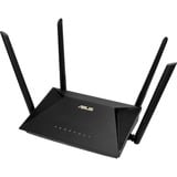 ASUS RT-AX53U router wireless Gigabit Ethernet Dual-band (2.4 GHz/5 GHz) Nero Nero, Wi-Fi 6 (802.11ax), Dual-band (2.4 GHz/5 GHz), Collegamento ethernet LAN, 3G, Nero, Router da tavolo