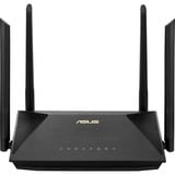 ASUS RT-AX53U router wireless Gigabit Ethernet Dual-band (2.4 GHz/5 GHz) Nero Nero, Wi-Fi 6 (802.11ax), Dual-band (2.4 GHz/5 GHz), Collegamento ethernet LAN, 3G, Nero, Router da tavolo
