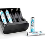 Ansmann 800 mAh - Micro / AAA / HR03 Mini Stilo AAA Nichel-Metallo Idruro (NiMH) argento, Mini Stilo AAA, Nichel-Metallo Idruro (NiMH), 1,2 V, 800 mAh, 10.5 x 44.5