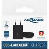 Ansmann HC105 Nero Interno, Caricabatterie Nero, Interno, AC, 5 V, Nero