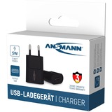 Ansmann HC105 Nero Interno, Caricabatterie Nero, Interno, AC, 5 V, Nero