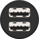Ansmann In-Car-Charger CC212, Caricabatterie Nero