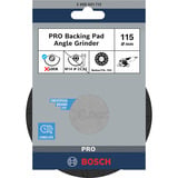 Bosch 2 608 601 712 accessorio per smerigliatrice Platorello, Platorello per levigatrice Platorello, 11,5 cm, Bosch, Nero, 13300 Giri/min, Plastica