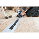 Bosch GKS 65 GCE + FSN 1400 19 cm Nero, Blu 5000 Giri/min 1800 W, Sega circolare blu, Legno, Nero, Blu, Senza spazzola, 19 cm, 5000 Giri/min, 6,5 cm