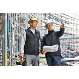 Bosch Heat+Jacket GHV 12+18V Kit taglia S, Abbigliamento da lavoro Nero