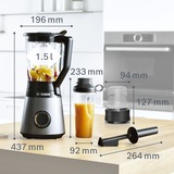 Bosch MMB6177S, Mixer stand argento/Nero